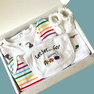Baby Boys Layette Gift Set - Get Set Go - BLOSSOM & MOON