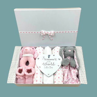 Baby Girls Hamper Gift Set - Bunny - BLOSSOM & MOON
