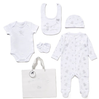 Baby Unisex Layette Gift Set - Hello Baby - BLOSSOM & MOON