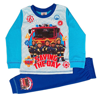 Boys FIREMAN SAM - long pyjamas - BLOSSOM & MOON