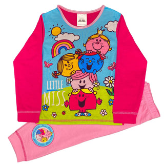 Girls Disney MR MEN LITTLE MISS long pyjamas - BLOSSOM & MOON