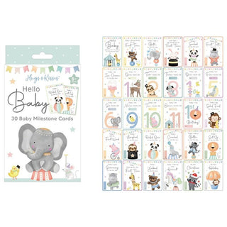 Unisex Baby Hamper Suitcase - Elephant - BLOSSOM & MOON