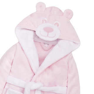 Baby Pink Teddy Dressing Gown - BLOSSOM AND MOON