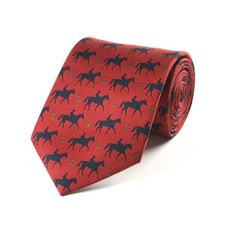 Fox and Chave Bookies' favourite Red Silk Tie - BLOSSOM AND MOON