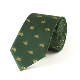 Fox and Chave Tractors Silk Tie - BLOSSOM AND MOON