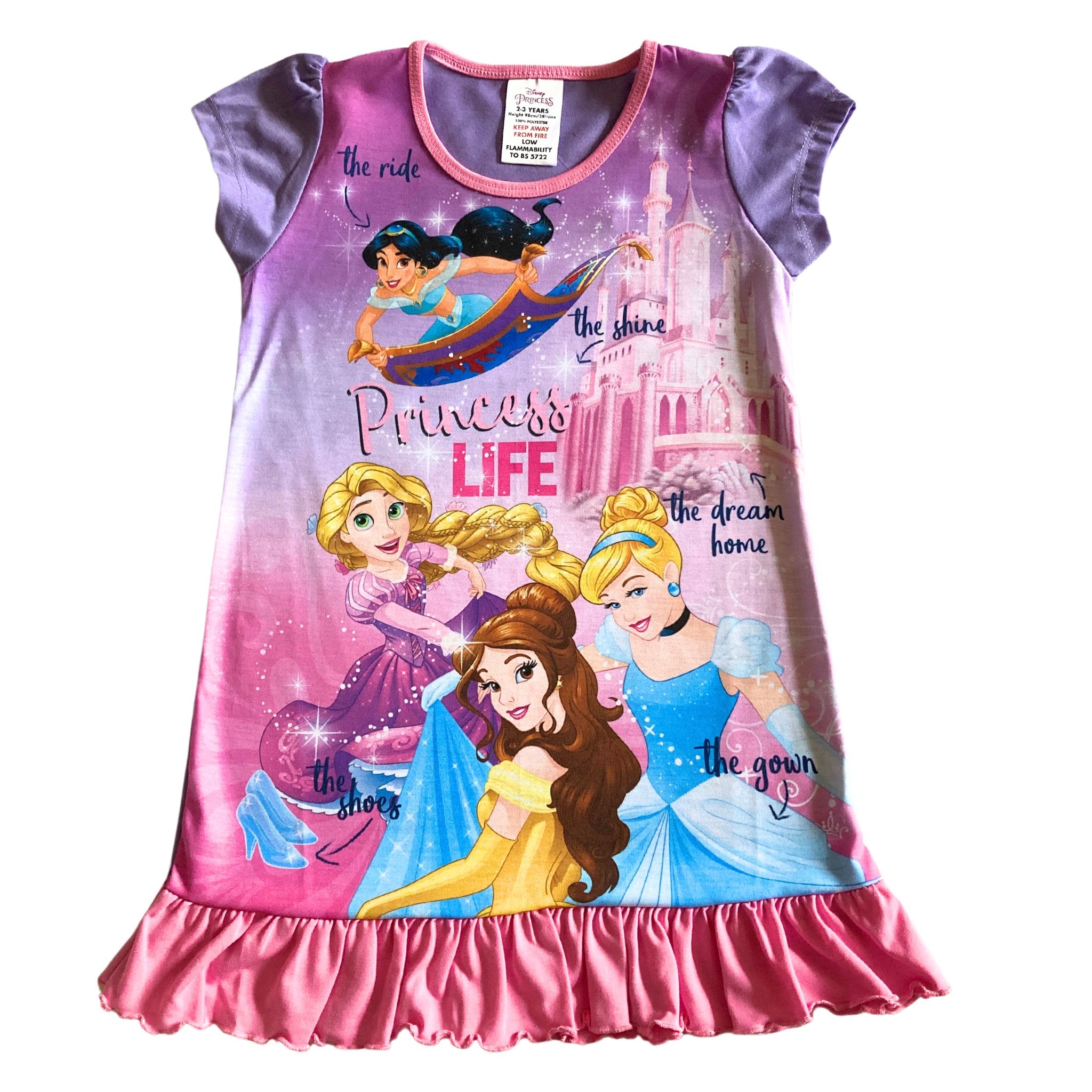 Girls princess hot sale nightdress