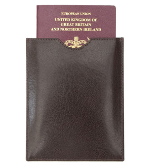 Leather Passport Sleeve - BLOSSOM AND MOON