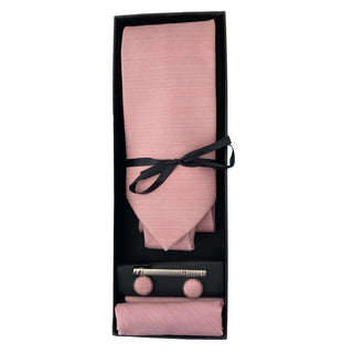 Luxury Grantchester and Cavendish Pink Silk Tie set - BLOSSOM AND MOON